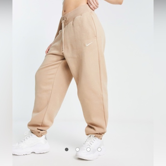 Nike Pants - NIKE PHOENIX TAN JOGGERS WOMEN XXS